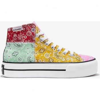 Zapatillas D.Franklin de lona con estampado paisley
