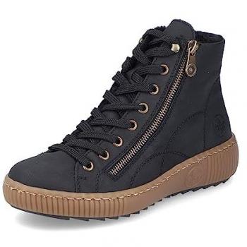 Basket Montante Rieker Gumalo Noir à Lacets