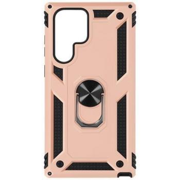 Avizar Coque Multi-Matériaux avec Support pour Samsung Galaxy S22 Ultra