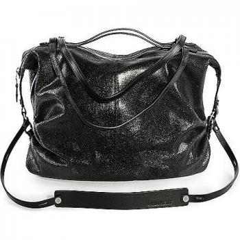 Ina Kent Ledertasche Dela Eden Schwarz für Damen