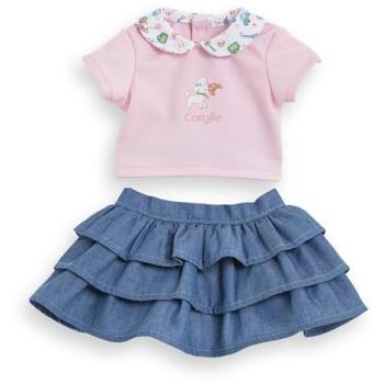 Mini‑Dress “Rose Sunset” avec T‑shirt – Corolle, 36 cm