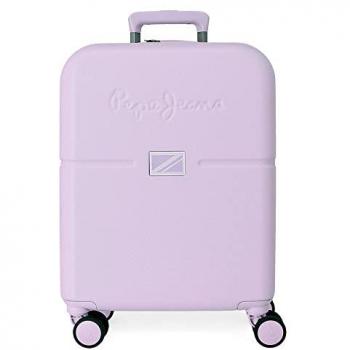 Pepe Jeans Valigia Accent 55 cm Rigida Lilac