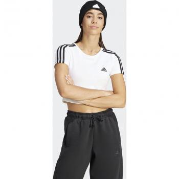 Maglietta da donna adidas Essentials 3 Stripes