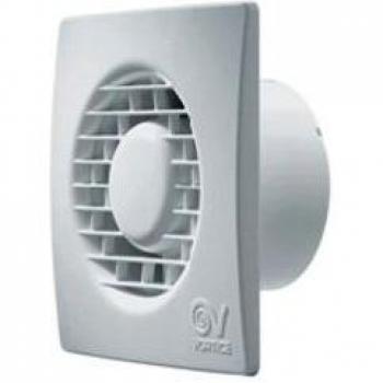 Extractor Helicoidal 120 mm MF 120/5 – 175 m³/h, equipado con válvula antirretorno y temporizador