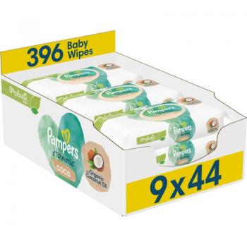 Pampers Harmony Coconut Pure Wipes