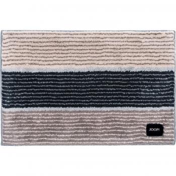 Joop! Badteppich Linien 286 – 60 × 90 cm – Naturfarbig