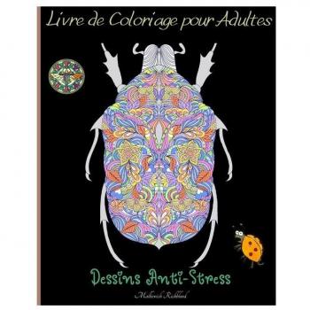 Rickblood, Malkovich: Livre de Coloriage pour Adultes pour Soulager le Stress