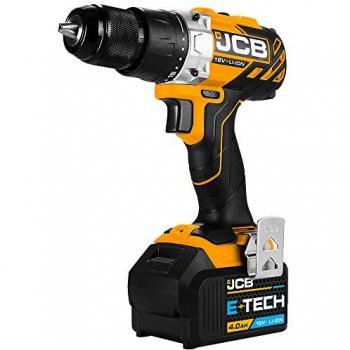 JCB 18V High‑Torque Drilling Combo – 4.0 Ah Battery, 2.4 A Charger (SKU: 21-18B LDD‑4X)