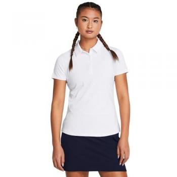 Under Armour Playoff Damen Poloshirt, weiß, XS