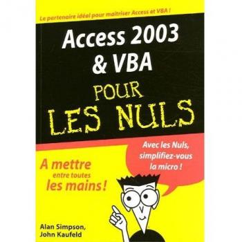 Access 2003 pour les nuls