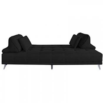 KAWOLA WIOLO Sofa mit Hocker in verschiedenen Farben