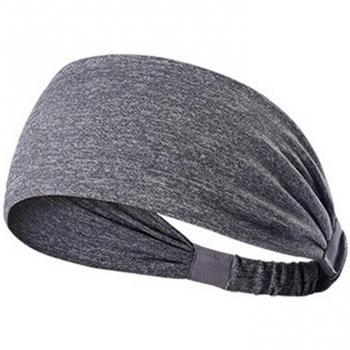 Diadema deportiva de algodón con nudo