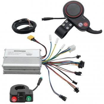 Controlador 48V 25A para scooter eléctrico con pantalla Tf-100 y botón de apagado