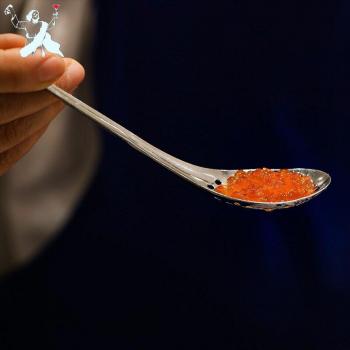 Cuchara de barra ranurada de mixología molecular