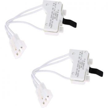 2PCS Replacement Dryer Door Switch Assembly for Whirlpool Kenmore 3406107