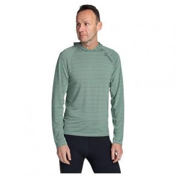 Sweatshirt Kilpi Aileen homme vert pour running