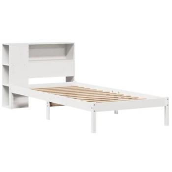 Cama de Madera Pino sin Colchón 90x190