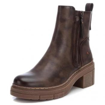 Refresh für Damen – 17199303-MARRON Stiefelette (5-8 cm) mit Reißverschluss, lässig