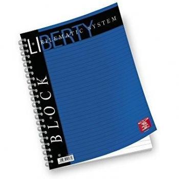 Bloc-notes Libre Pigna A4 Bleu