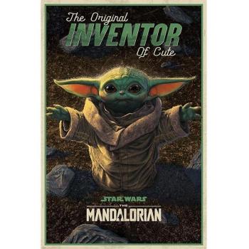 Poster Star Wars : Le Brillant Mandalorien, format unique (vert et marron)