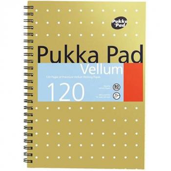 ValueX A4 Wirebound Card Cover Reporters Shorthand Notebook with a Ruled Layout and Blue Pages