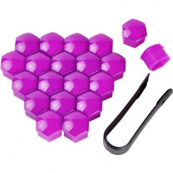 20pcs Wheel Nut Caps for Car 17mm Dust Proof