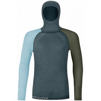 Ortovox Uomo Maglia Lunga con Cappuccio 120 Comp