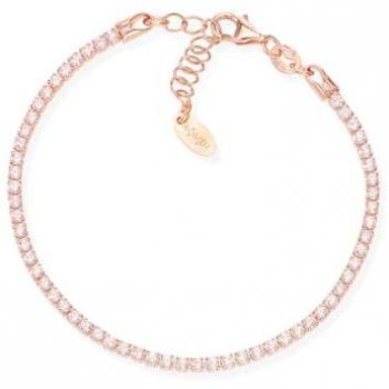 Amen Silberarmband Amen Damen-Armband 925er Silber Zirkonia, Klassisch