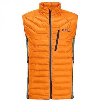 Chaleco Insulado Jack Wolfskin Routeburn Pro Naranja Talla M