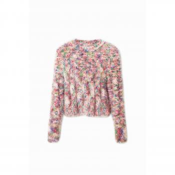 Pullover Frau Desigual Mia „Herbstfarben“ – 2x