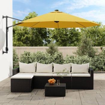 Parasol Jaune à Accrocher 290 cm