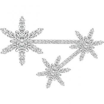 Estrella y Flor – Broche para Dama en Plata 925