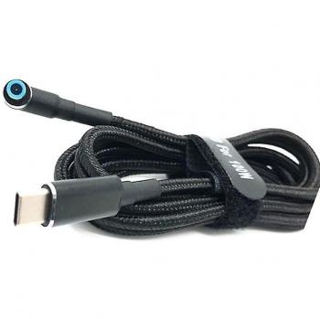 Chargeur USB-C pour ordinateur portable 100W avec adaptateur DC 4.5 x 3.0mm