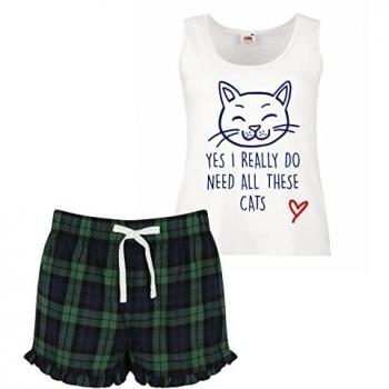 Cat Lover’s Dream Pajama Set – 60 Second Makeover Edition