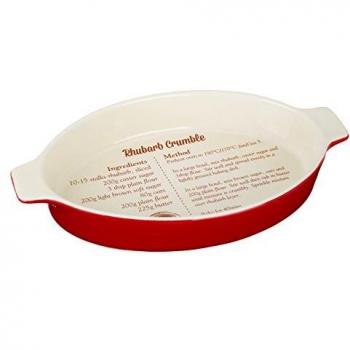 Premier Housewares Red Oval Baking Dish 1.35L