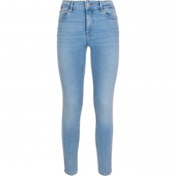 Jeans push up skinny denim bleached