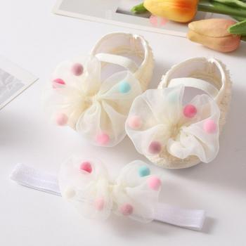 Satin Tuch Schuhe mit Bowknot für Kleinkinder