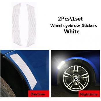 2Pcs Car Safety Reflective Strips