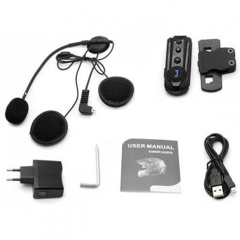 BT-S1 Intercom Headset for Motorcycles