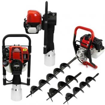 Tarière MONSTERSHOP 120 mm avec Équipement de Sécurité