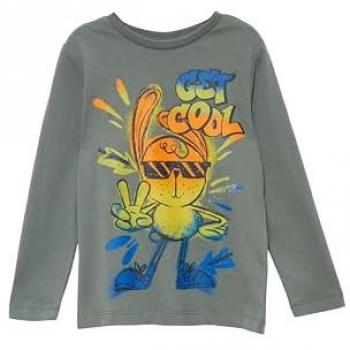 S.Oliver Longsleeve Hase Get Cool grau 92
