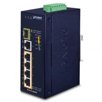 PLANET IGS-614HPT Gigabit PoE Switch für RJ-45 Ethernet