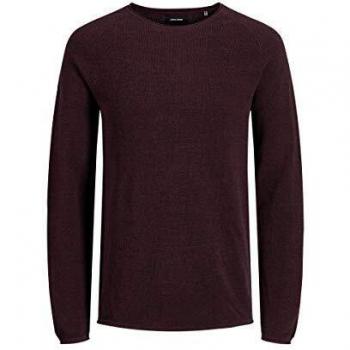 Jack&Jones Pullover Dunkelrot Regular Fit Herren 12157321