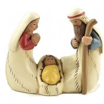 Ornements de Noël: Jésus et la Sainte Famille – Résine