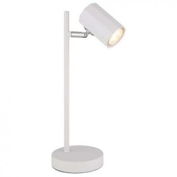 James Luz de Mesa 1 Foco GU10, Blanco Mate 35 cm