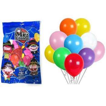 Globos de Cumpleaños 100 Unidades 30cm Biodegradables