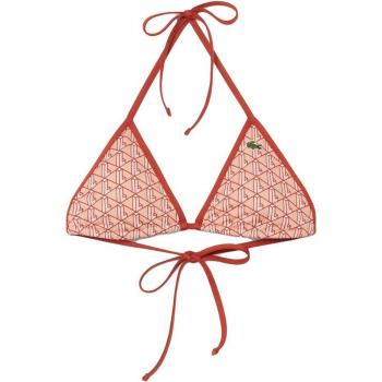 Bikini Lacoste Rosso-Arancione Bianco Donna 36