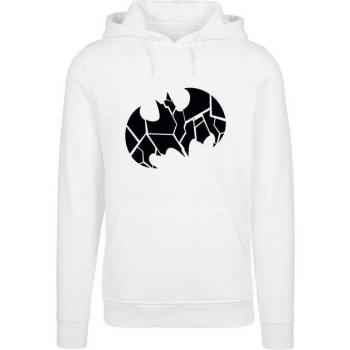 F4NT4STIC Herren Hoodie mit zerschmettertem Batman Logo