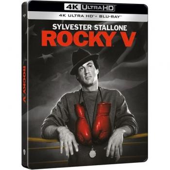 Rocky V – Blu‑ray 4K Ultra HD, coffret Steelbook