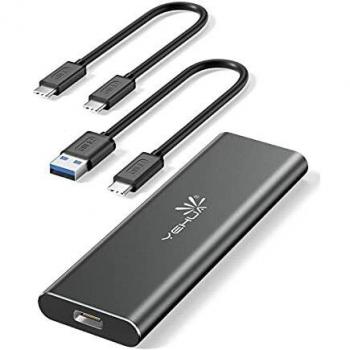 Boîtier externe YEHUA NVMe – USB 3.1 Gen 2, support UASP
